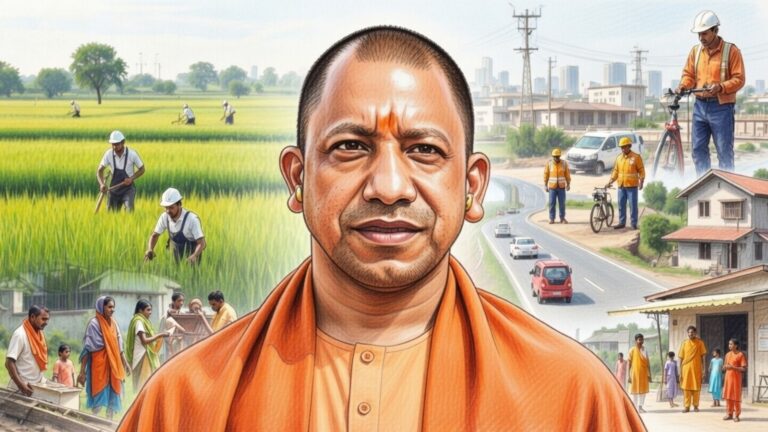योगी सरकार ने दिखाया दम, UP में 6 करोड़ लोग आए गरीबी रेखा से बाहर: उत्तर प्रदेश दिवस पर जानिए CM की योजनाओं ने कैसे किया लोगों को सशक्त