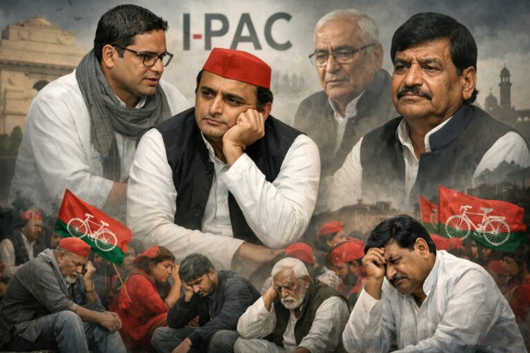 चाचा शिवपाल और माता प्रसाद जैसे वरिष्ठों को किनारे कर अखिलेश ने PK को बना लिया ‘राजनीतिक गुरु’, बैकडोर से I-पैक का काम शुरू: 2017 से नहीं लिया सबक?