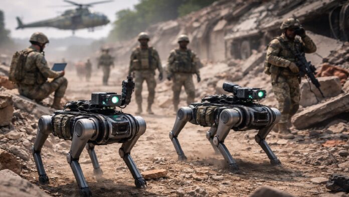 रोबोडॉग्स हो सकते हैं काम के, प्रतीकात्मक तस्वीर (फोटो साभार: AI ChatGPT)