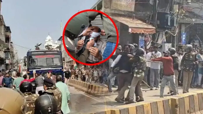 इंदौर पथराव