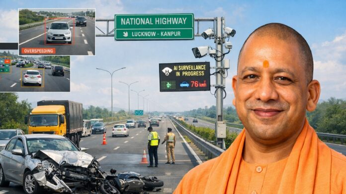 मुख्यमंत्री योगी आदित्यनाथ की नीतियों से यूपी में सड़क हादसों की संख्य़ा में कमी