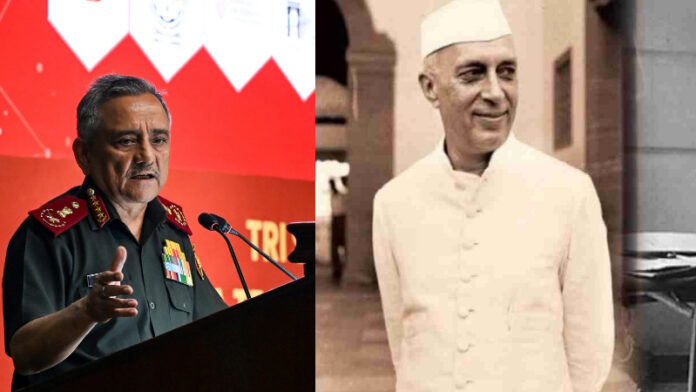 नेहरू सीडीएस अनिल चौहान