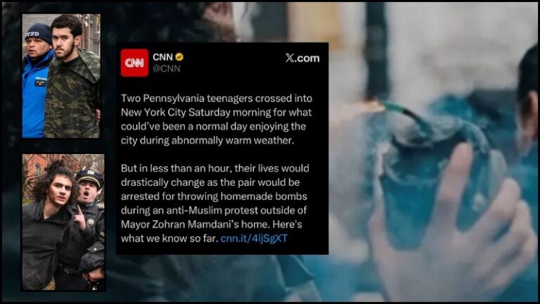 CNN ने जोहरान ममदानी के घर के बाहर बम फेंकने वालों को बताया- ‘मासूम टीनेजर्स’, पुलिस की जाँच में दोनों निकले ISIS आतंकी: मीडिया ग्रुप ने चुपके से किया पोस्ट डिलीट, अब पड़ रही गाली