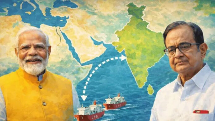 चिदंबरम एलपीजी दावा