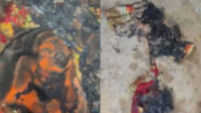 हिमाचल में मंदिर में मुस्लिम लड़के ने लगाई आग