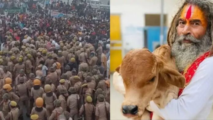 फरसा बाबा की मौत के बाद सड़क पर उतरे लोग