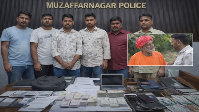 मुजफ्फरनगर पुलिस ने 7 ठगों को पकड़ा
