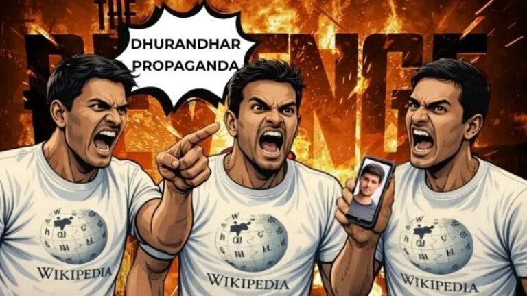 विकिपीडिया पर ‘धुरंधर’ को ‘प्रोपेगेंडा’ बताने वाला कौन? मणिपुर के ‘हिंदू-विरोधी’ संपादन का आया ‘हाथ’: ध्रुव राठी को ‘सोर्स’ बता चिपकाया ‘Propaganda’ टैग