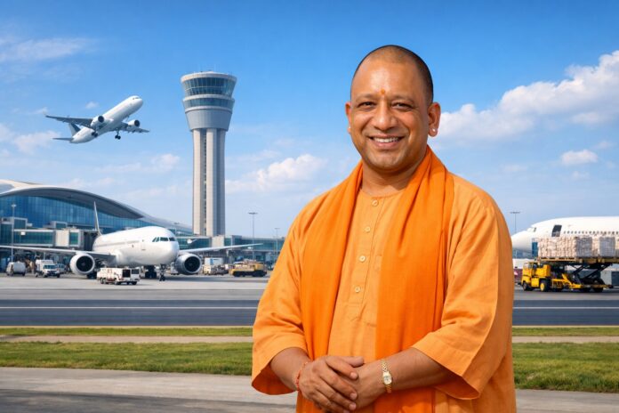 नोएडा इंटरनेशनल एयरपोर्ट, योगी आदित्यनाथ