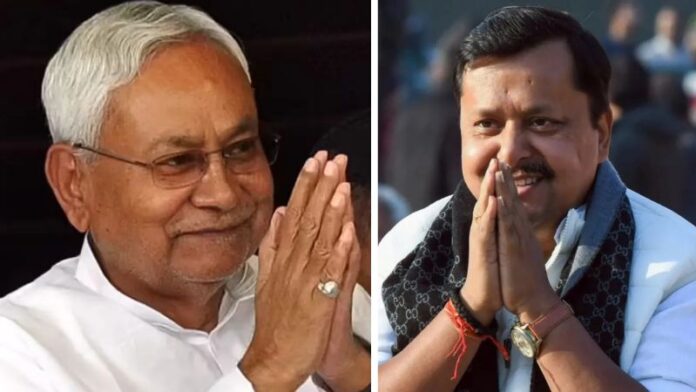 नीतीश कुमार नीतीन नबीन