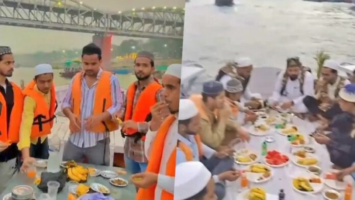 वाराणसी गंगा इफ्तार पार्टी