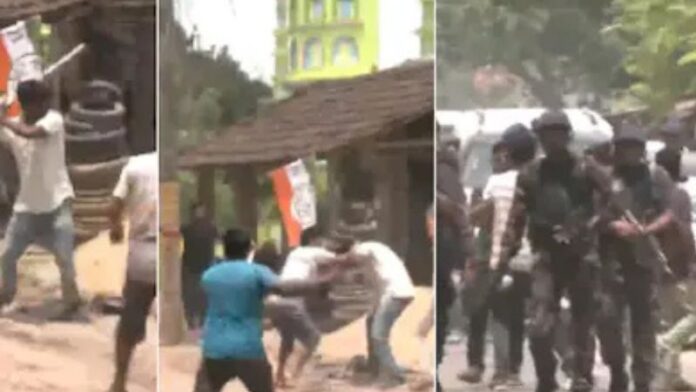 बंगाल मुर्शिदाबाद मतदान हिंसा TMC