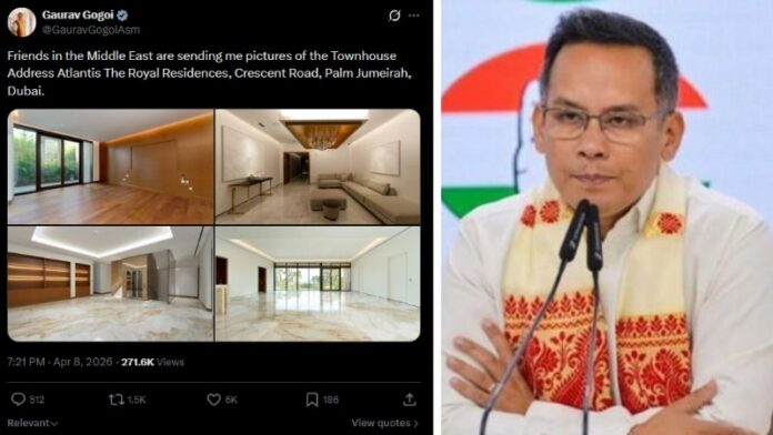 गौरव गोगोई दुबई फोटो