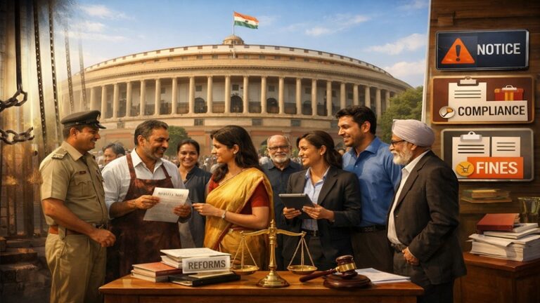 जन विश्वास विधेयक 2026 पास, छोटे अपराधों के लिए जेल नहीं बल्कि जुर्माना: समझें आम लोगों-कारोबारियों की जिंदगी को कैसे आसान बना रही मोदी सरकार