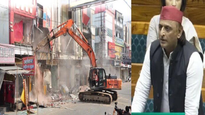 मेरठ ध्वस्तीकरण और अखिलेश यादव