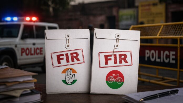 सपा मीडिया सेल और कॉन्ग्रेस के खिलाफ FIR