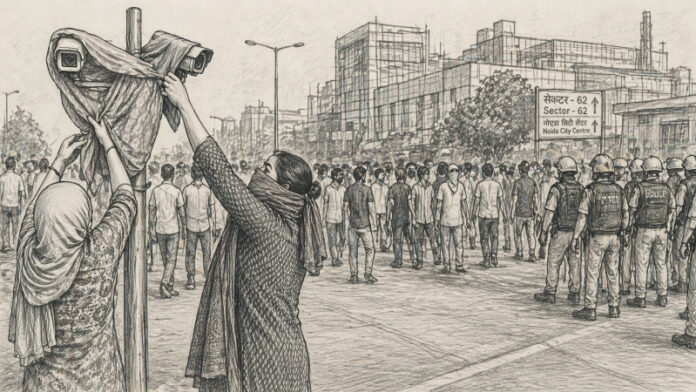 नोएडा हिंसा