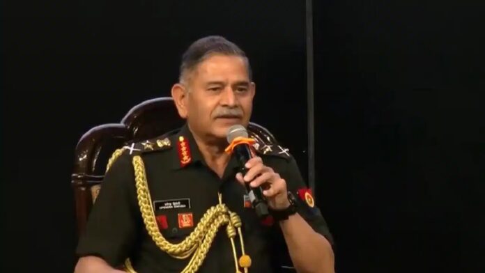 भारतीय थलसेना प्रमुख जनरल उपेंद्र द्विवेदी