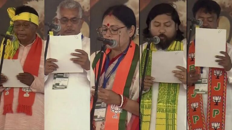दिलीप घोष, निशीथ प्रमाणिक, अग्निमित्रा पॉल, अशोक कीर्तनिया, खुदीराम टुडू… जानिए बंगाल के नए CM शुभेंदु अधिकारी के साथ मंत्री पद की शपथ लेने वाले है कौन