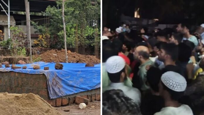 कर्नाटक मूरीना कट्टे तोड़फोड़
