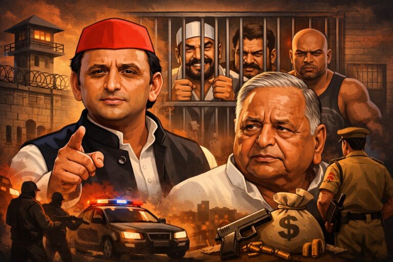 जिनके राज में नेताओं की भैंस ढूँढती थी पुलिस, वो अखिलेश दे रहे कानून-व्यवस्था पर ज्ञान: पढ़िए- कैसे सपा शासन में बाहुबलियों से लेकर अपराधियों तक को मिलता रहा संरक्षण