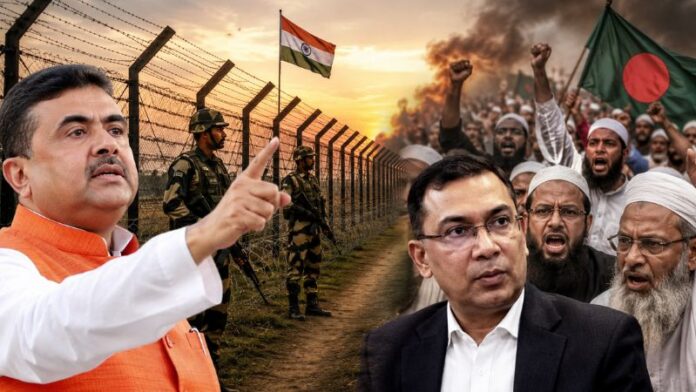 बांग्लादेश बंगाल BJP सरकार शुभेंदु अधिकारी डर