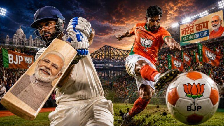 इधर मनोज तिवारी से टिकट के लिए ₹5 करोड़ माँगती रही TMC, उधर ‘नरेंद्र कप’ से BJP ने बदल दी गेम: बंगाल के इन नतीजों का क्रिकेट-फुटबॉल भी एक प्लेयर