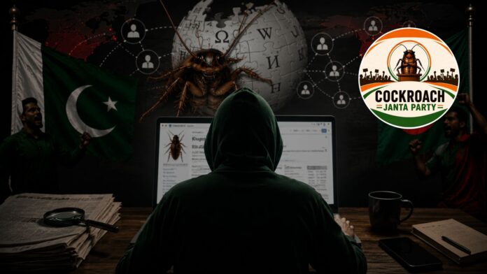 कॉकरोच जनता पार्टी के पाकिस्तानी कनेक्शन पर सवाल (प्रतीकात्मक चित्र)