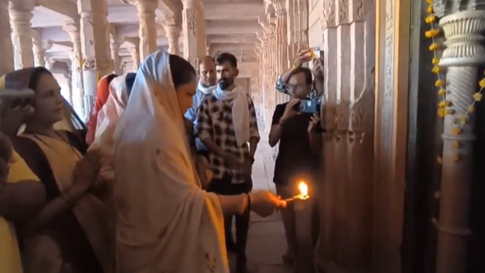 MP भोजशाला आरती पूजा