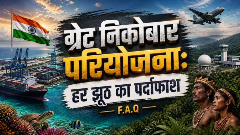 ग्रेट निकोबार परियोजना पर हर सवाल का जवाब: जानिए कैसे यह प्रोजेक्ट रक्षा, व्यापार और पर्यावरणीय संतुलन को जोड़कर भारत को बनाने जा रहा है महाशक्ति