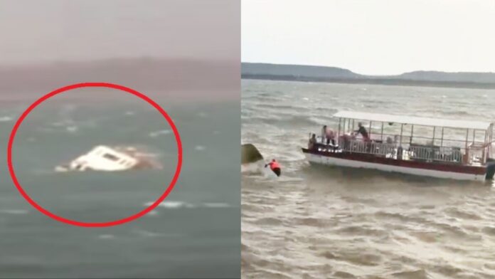 जबलपुर में क्रूज डूबने से हादसा
