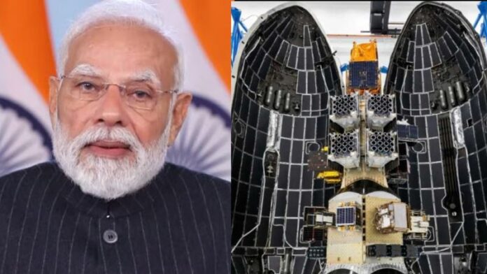 भारत की GalaxEye ने बनाई दुनिया की पहली ऑप्टोसार सैटेलाइट 'दृष्टि', PM मोदी  ने दी बधाई | Bharat ki GalaxEye ne banayi duniya ki pehli OptoSAR satellite  'Drishti', PM Modi ne di