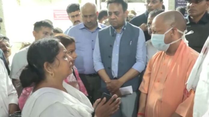 लखनऊ अग्निकांड सीएम योगी