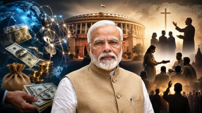 FCRA नियम धर्मांतरण गतिविधि विदेशी फंडिंग