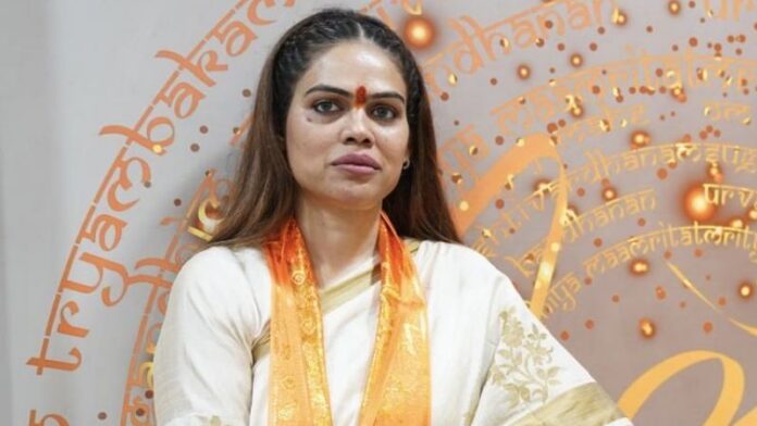 नाजिया इलाही खान धमकी वीडियो