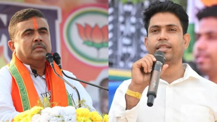 TMC नेता जहाँगीर खान के समर्थकों ने किया था थाने का घेराव (फोटो साभार: आज तक)