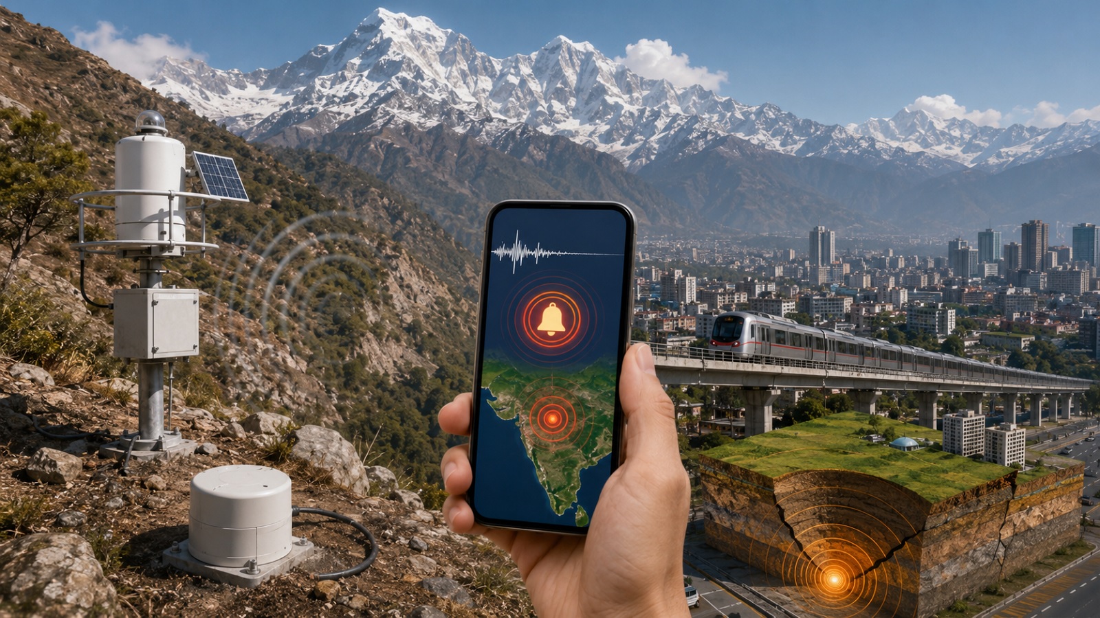 वेनेजुएला भूकंप के बाद भारत का सुरक्षा चक्र: हिमालय में तैनात 'भूदेव' अर्ली वार्निंग सिस्टम ऐसे बचाएगा लाखों जिंदगियाँ | After Venezuela Earthquake Indias ...