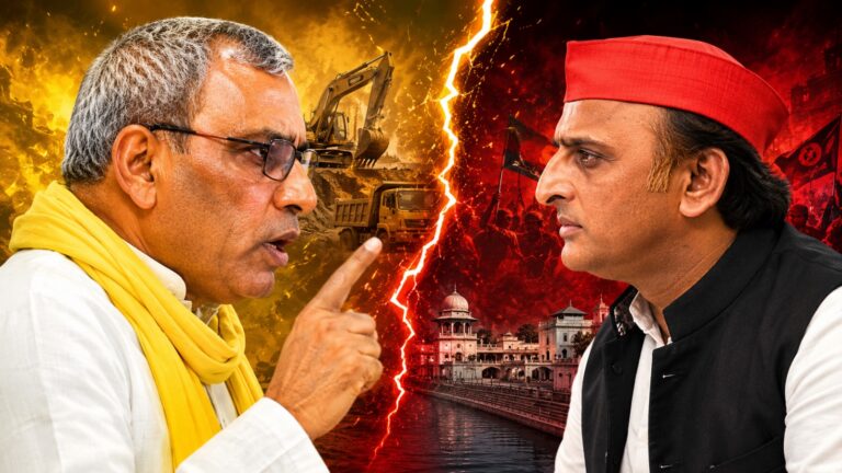 ‘फाइलों का पुलिंदा लेकर बैठा हूँ, कांप क्यों रहे हो?’: ओम प्रकाश राजभर का अखिलेश यादव पर सीधा प्रहार, खनन और रिवर फ्रंट घोटाले पर घेरा