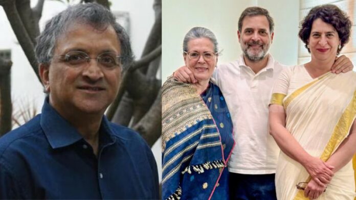 कॉन्ग्रेस रामचंद्र गुहा राहुल गाँधी परिवार