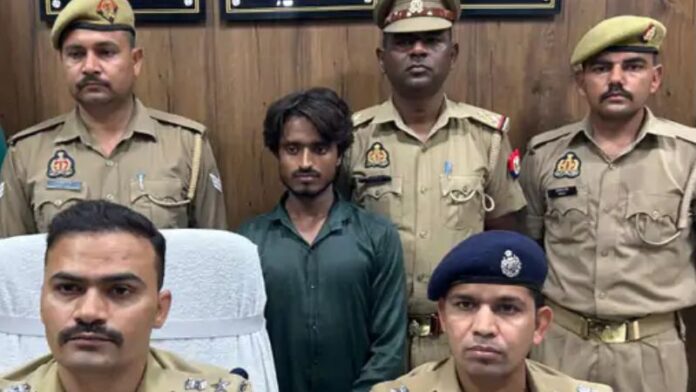 संभल पुलिस भाई बहन हत्या गिरफ्तार