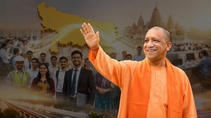 CM योगी ने 9 साल में 9 लाख नौकरी देने का किया दावा (प्रतीकात्मक चित्र: AI)