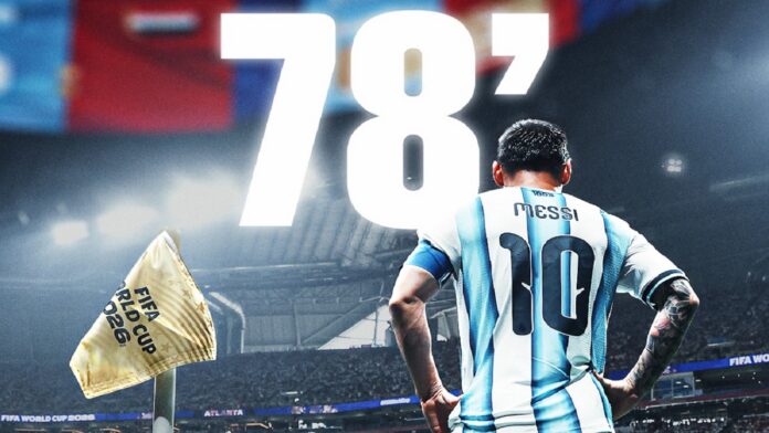 Argentina won FIFAWorldCup match