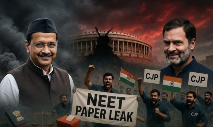 NEET पेपर लीक CJP धर्मेंद्र प्रधान