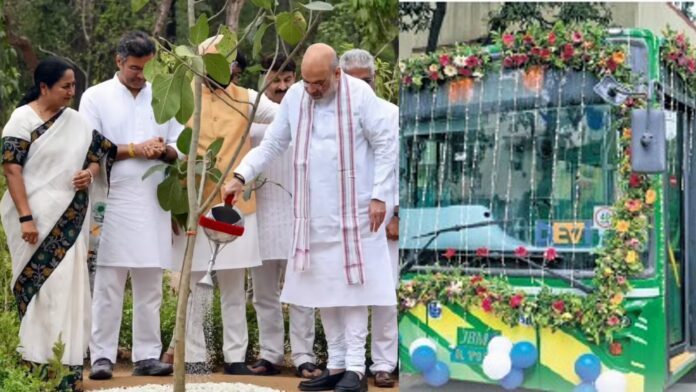 गृह मंत्री अमित शाह और दिल्ली की सीएम रेखा गुप्ता