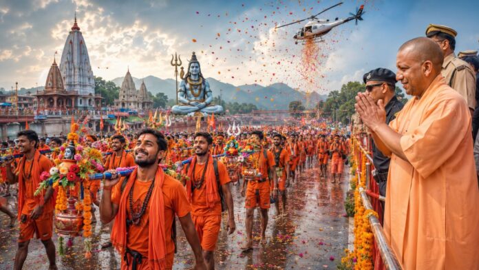 कांवड़ यात्रा यूपी योगी
