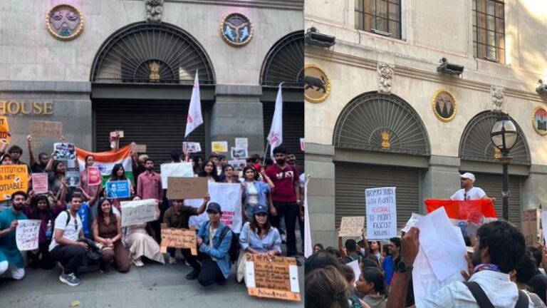 UK में धर्मेंद्र प्रधान के खिलाफ विरोध प्रदर्शन स्वाभाविक नहीं, ये पूरी तरह प्रायोजित: जानिए The Wire के दावों की हकीकत, कैसे SFI ने पहले से बुलाया था भीड़ का जुटान