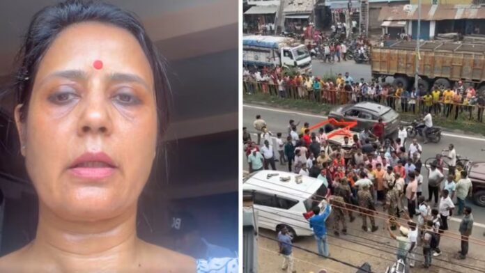 महुआ मोइत्रा ने शेयर किया वीडियो
