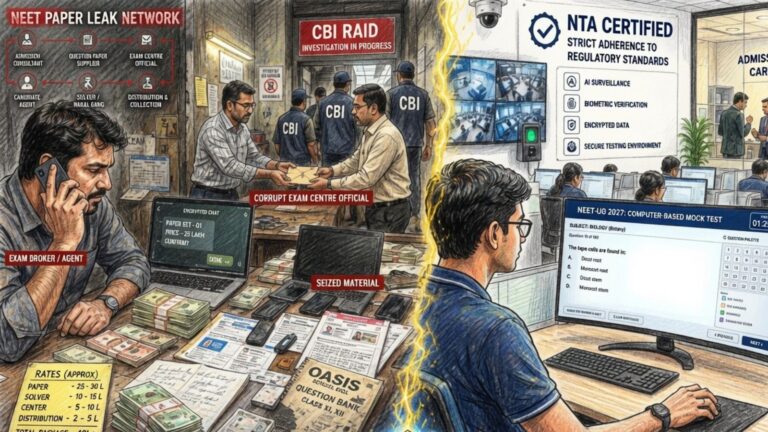 NEET-UG पेपर लीक और कोचिंग माफिया, CBI ने सॉल्वर गैंग से जुड़े 45  के खिलाफ दाखिल की चार्जशीट: पढ़ें मेडिकल एंट्रेन्स टेस्ट की व्यवस्था कैसे की गई ध्वस्त