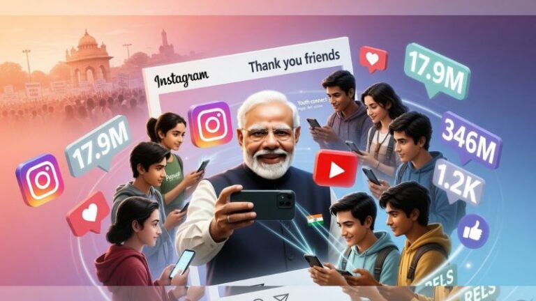 जहाँ युवा, वहाँ PM मोदी… एक ही Reel से बना डाला रिकॉर्ड: मंत्रियों को संदेश- अब Insta करें इस्तेमाल, जानें- कैसे ‘फोटो शेयरिंग ऐप’ बन गया GenZ का फेवरेट