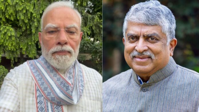 पीएम मोदी नंदन नीलेकणि हाई पार्वर टास्क फोर्स